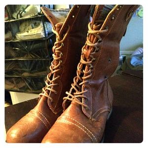 Tan Boots